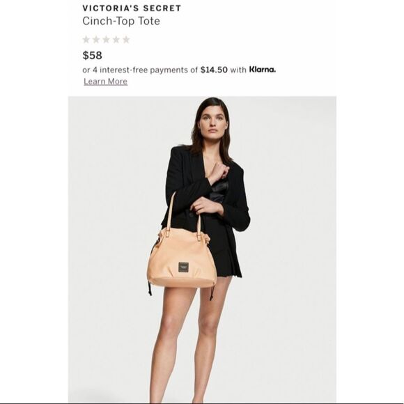 Victoria’s Secret Cinch-Top Tote - Picture 4 of 7